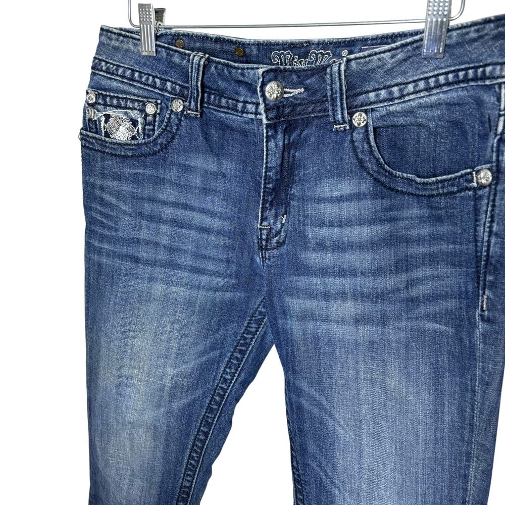 Miss Me JB6200P Boyfriend Capri Jeans Women's Size 28 - Picture 14 of 14